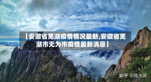 【安徽省芜湖疫情情况最新,安徽省芜湖市无为市疫情最新消息】
