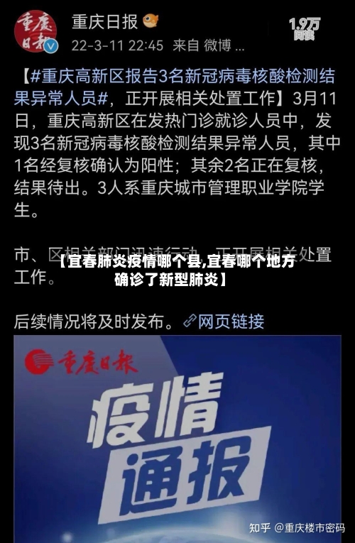 【宜春肺炎疫情哪个县,宜春哪个地方确诊了新型肺炎】