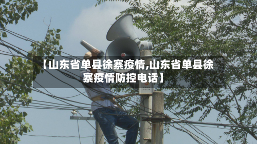【山东省单县徐寨疫情,山东省单县徐寨疫情防控电话】