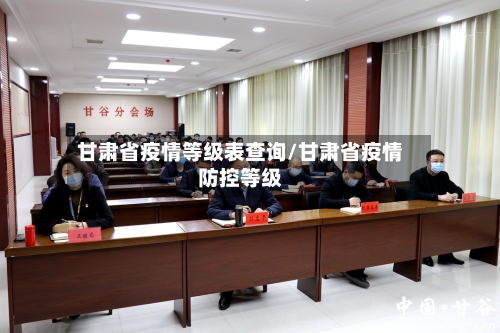 甘肃省疫情等级表查询/甘肃省疫情防控等级-第2张图片