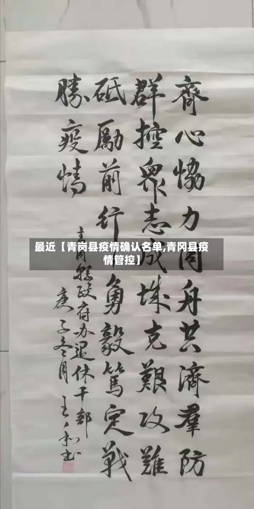 最近【青岗县疫情确认名单,青冈县疫情管控】-第2张图片