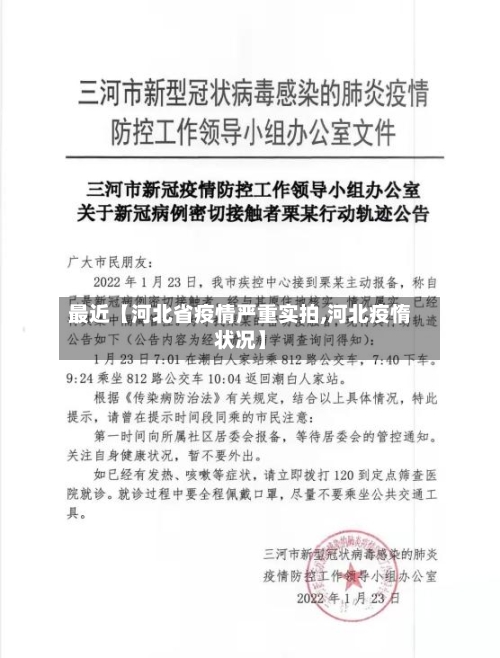 最近【河北省疫情严重实拍,河北疫惰状况】