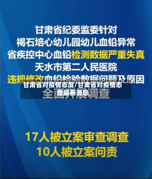 甘肃省对疫情态度/甘肃省对疫情态度最新消息-第2张图片