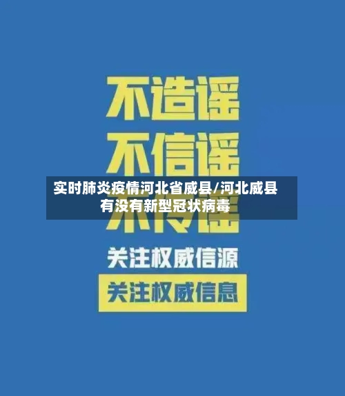 实时肺炎疫情河北省威县/河北威县有没有新型冠状病毒-第2张图片
