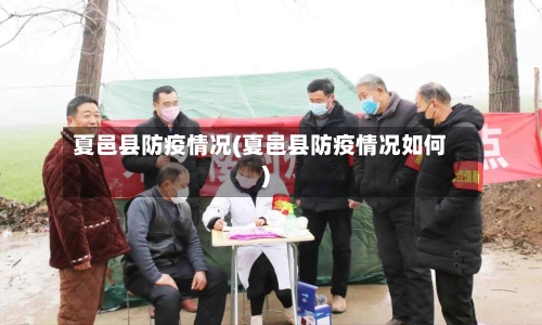 夏邑县防疫情况(夏邑县防疫情况如何)
