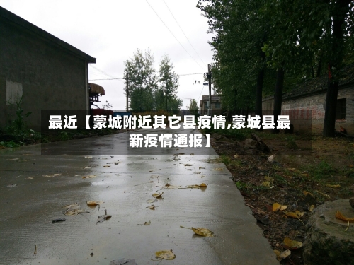 最近【蒙城附近其它县疫情,蒙城县最新疫情通报】-第2张图片