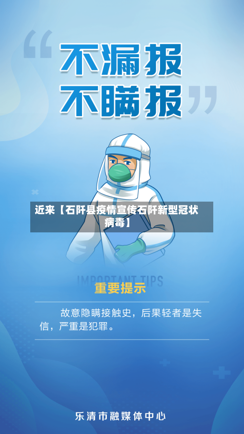 近来【石阡县疫情宣传石阡新型冠状病毒】
