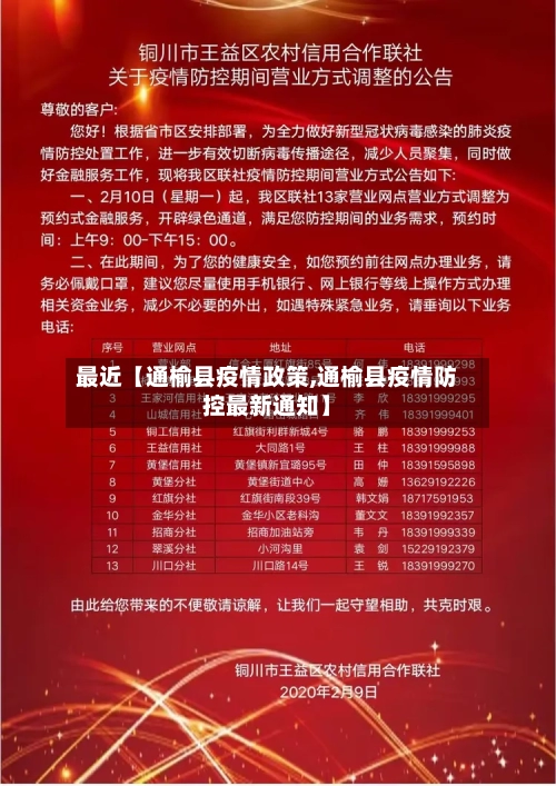 最近【通榆县疫情政策,通榆县疫情防控最新通知】-第2张图片