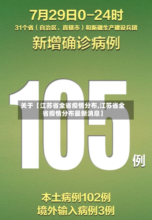 关于【江苏省全省疫情分布,江苏省全省疫情分布最新消息】-第3张图片