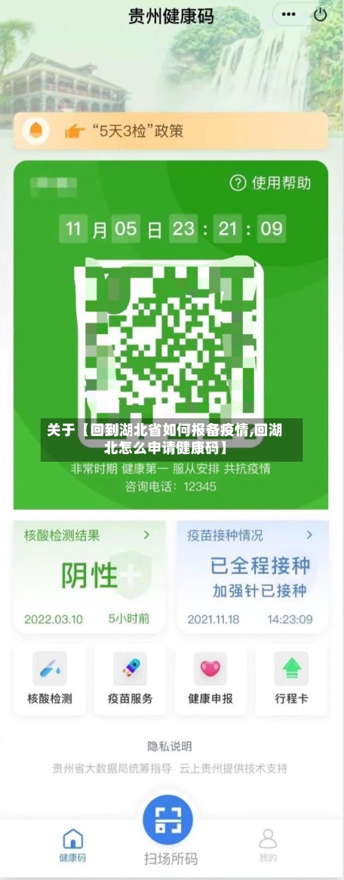 关于【回到湖北省如何报备疫情,回湖北怎么申请健康码】-第3张图片