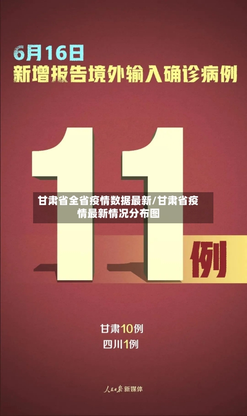 甘肃省全省疫情数据最新/甘肃省疫情最新情况分布图