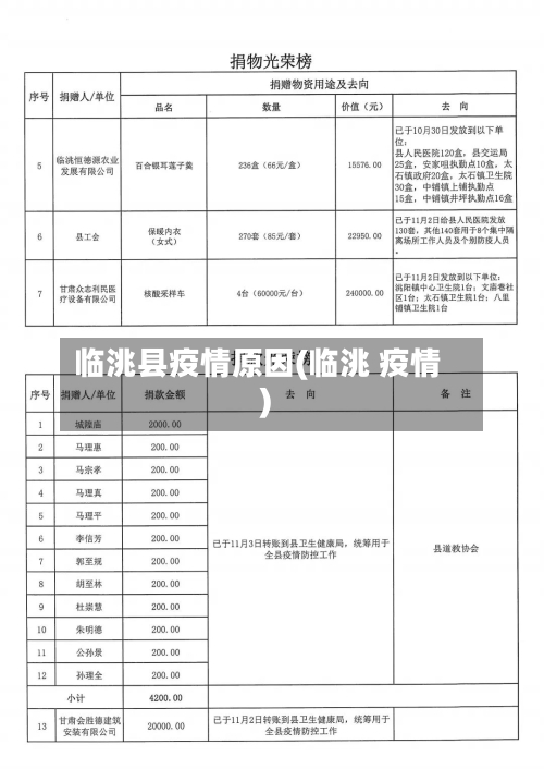 临洮县疫情原因(临洮 疫情)-第2张图片