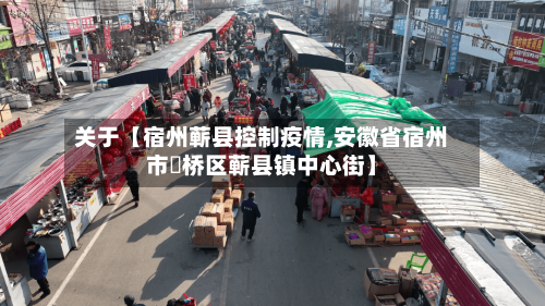 关于【宿州蕲县控制疫情,安徽省宿州市埇桥区蕲县镇中心街】-第2张图片