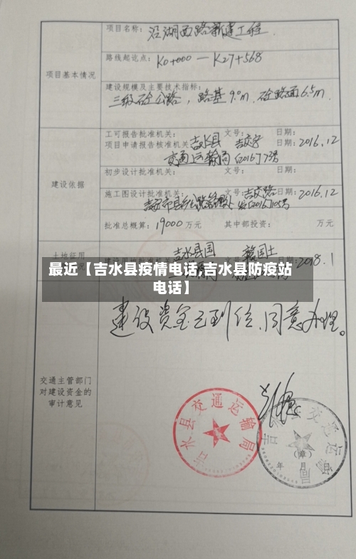 最近【吉水县疫情电话,吉水县防疫站电话】